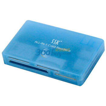 飚王（SSK） 琥珀全能王读卡器 SCRM026 蓝色