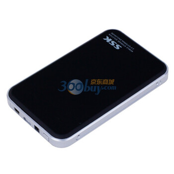 飚王（SSK） HE-T200黑鹰II sata接口 USB2.0硬盘盒（黑色）
