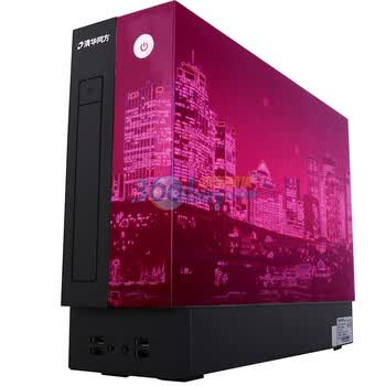 清华同方（TongFang）真爱U100台式电脑（双核E5800 2G 500G 512M独显 DVD 8.5L机箱）