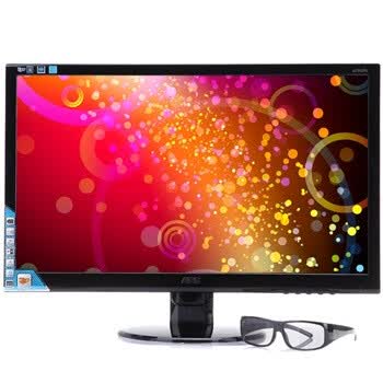 冠捷（AOC）E2352PZ 23英寸LED背光不闪式3D液晶显示器（黑色）