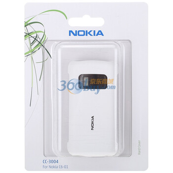 诺基亚（Nokia）CC-3004 硅胶套（白色）适用于诺基亚C6-01