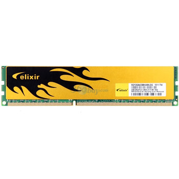南亚易胜（elixir）DDR3 1600 2G 台式机内存（散热片）