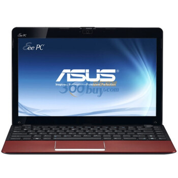 华硕（ASUS）EeePC 1215B 12.1英寸 Eee系列轻薄笔记本（AMD C-50 2G 320G 内建HD6250显示核心 中国红）