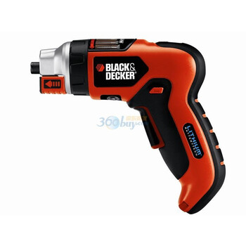 百得(black decker）AS36LN 3.6伏 锂电可调扭矩电动起子