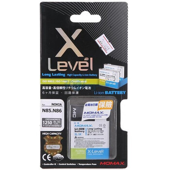 摩米士(MOMAX)诺基亚BL-5K大容量电池 适用诺基亚N85/N86/C7-00手机