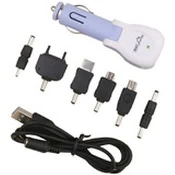 途韵车载双口充电器 BW-D01 蓝色 1500MA
