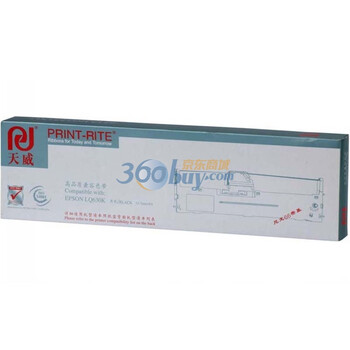 天威（PrintRite） LQ630K 黑色色带 RFE005BPRJ（适用EPSON LQ630K LQ80KF）