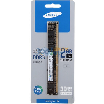 三星（SAMSUNG）DDR3 1600 2G 台式机内存