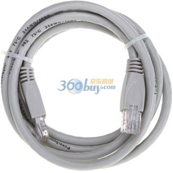 包尔星克(PowerSync)CAT.6 网络线 24#*4P(CCAM) L: 2米 OD:6.2mm CAT6E-02