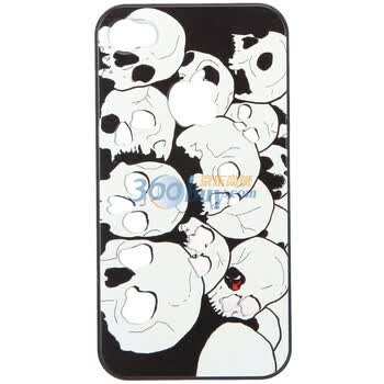 手机工坊 个性化彩雕外保护壳 适用于苹果(APPLE) iPhone4 （静观其变）