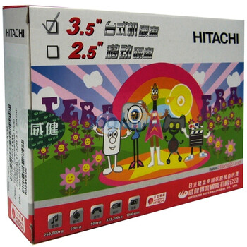 ����(Hitachi) HTS545032A7E380 320GB 5400ת 8MB SATAII 3.0Gb/s 2.5��ʼǱ�Ӳ��