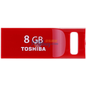 东芝（TOSHIBA）Mini系列（USRG-008G-RD）U盘 8G（红色）