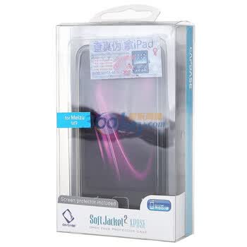 卡登仕（Capdase） 玲珑硅胶套 手机保护套系列（黑色） 适用于魅族（MEIZU） M9