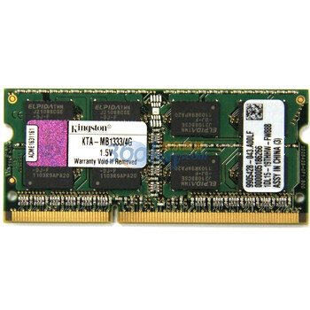 金士顿（Kingston）系统指定内存 DDR3 1333 4GB 苹果（APPLE）笔记本专用内存 KTA-MB1333/4G