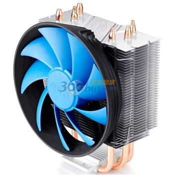 九州风神（DEEPCOOL） 玄冰300 多平台 CPU散热器 12公分可调速风扇 三热管