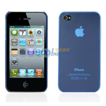 邦克仕（Benks）Magic Seaweed(磨砂)移动数码产品专用保护壳（适用于Apple iPhone 4/4S 蓝色