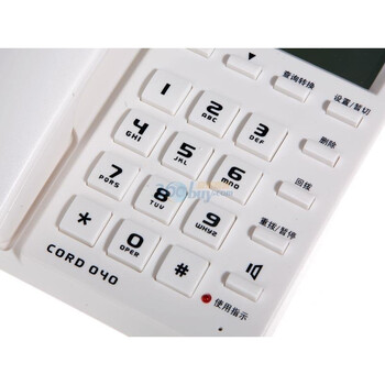 
                                        
                                                                                飞利浦(PHILIPS）电话机座机 固定电话 办公家用 免提通话 免电池 来电显示 CORD040白色 一年质保                