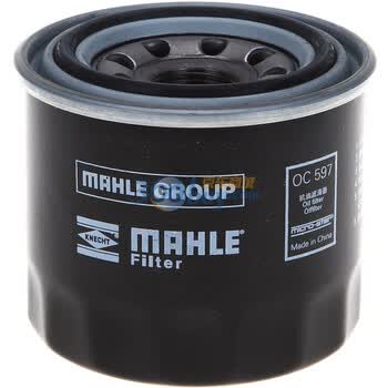 德国马勒（MAHLE）琥珀机油滤清器OC597（帕杰罗 长丰猎豹）