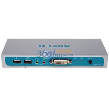 友讯（D-Link） DKVM-2DU 2端口DVI、USB接口桌面型KVM切换器