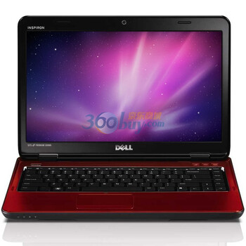 戴尔（DELL）Inspiron14R 14英寸笔记本电脑（i3-2310M 2G 500G 7200转 1G独显 HD6630M D刻）红色