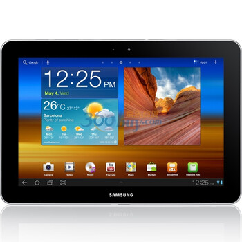 三星（SAMSUNG）Galaxy Tab P7500 10.1英寸 3G版 白色