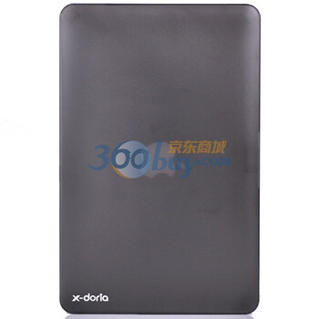 道瑞（x-doria）朦胧月色超薄MacBook Air 保护壳 适用于macbook air透明黑 11寸