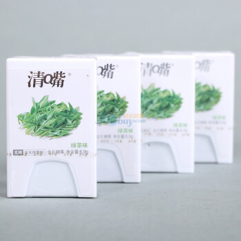 清嘴含片绿茶味6.9g*4盒