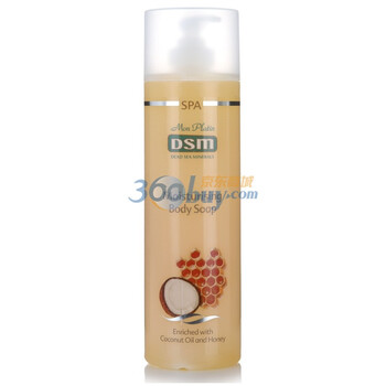 梦柏婷Mon platin滋养沐浴露椰子和蜂蜜味500ml