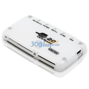 优越者 Y-902 USB2.0 多合一读卡器（CF/SD/MS)