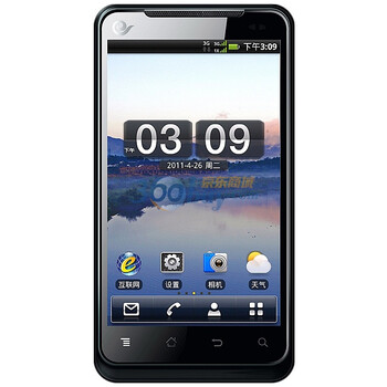 天语（K-Touch）E800 3G手机（黑色）CDMA2000/CDMA 电信定制