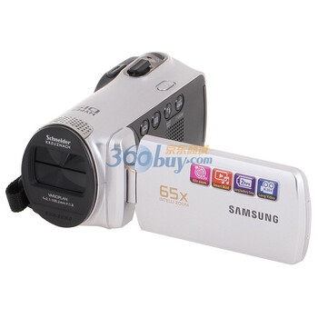 三星（Samsung） SMX-F50 闪存数码摄像机（银色）