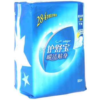 护舒宝瞬洁贴身量多日用/夜用20片