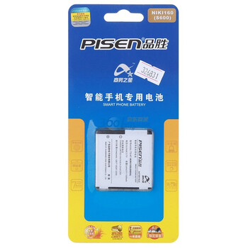 品胜（pisen）NIKI160电池 适用于多普达S600/S610/Touch DUAL/P5500/P5520