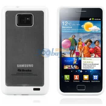 邦克仕（Benks）Magic Icecream移动数码产品专用保护壳（适用于SAMSUNG i9100 白色）