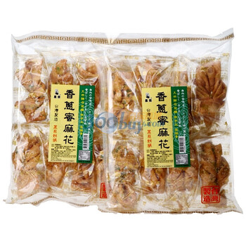 中国台湾黑熊香葱蜜麻花240g*2袋