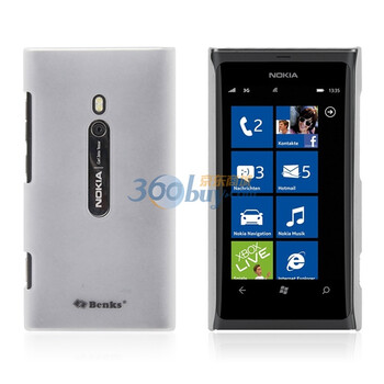 邦克仕（Benks）Magic Cookies新曲奇移动数码产品专用保护壳（适用于NOKIA Lumia 800 白色）