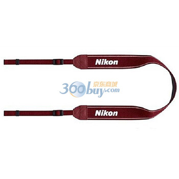 تكبير+الكس 尼康(Nikon) AN-DC3 相机带(红色) 适用于D3100/D5100 ...