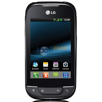 LG P690 3G手机(黑色)WCDMA/GSM