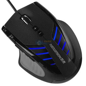 新贵（NEWMEN）神器9号 MS-172OU 高端有线游戏鼠 自定义编程软件