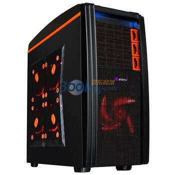 游戏悍将（Game Demon）阿尔法战争版U3 中塔机箱 黑色