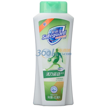 舒肤佳活力运动系列劲爽清新沐浴露400ML