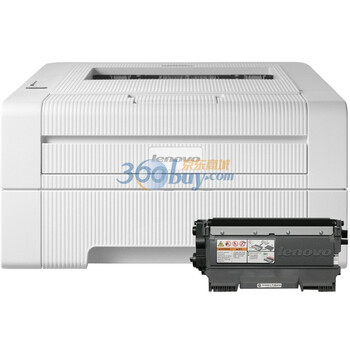 联想（Lenovo）LJ2400T黑白激光打印机（双耗材装）
