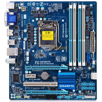 技嘉（GIGABYTE）GA-Z77M-D3H主板(Intel Z77/LGA 1155)