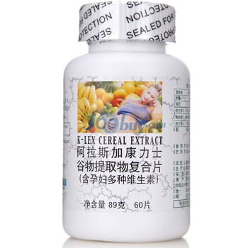 K-LEX阿拉斯加康力士谷物提取物复合片（含孕妇多种维生素）60片
