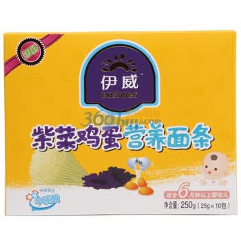 Eastwes伊威紫菜鸡蛋面250g