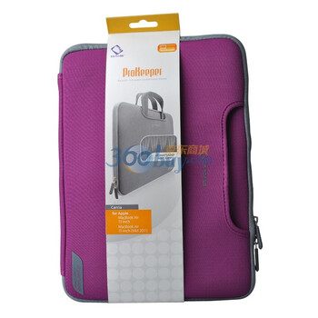 卡登仕（CAPDASE）Macbook Air手提电脑包 便携式极薄系列（紫色） 适用于苹果Macbook Air 11寸