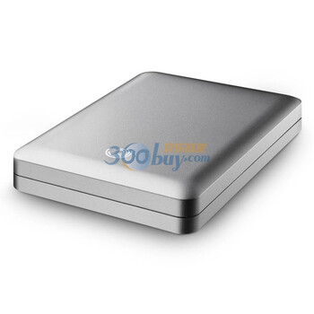 希捷（Seagate）GoFlex 睿品 2.5英寸 1TB 移动硬盘 苹果版 STBA1000100（银色）
