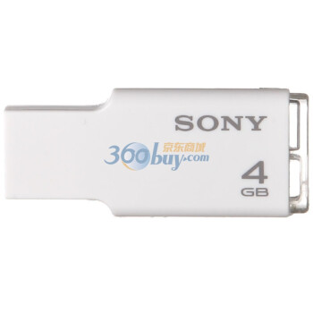 索尼（SONY）MV随身存 USM4GM/W TINY精趣U盘 4G 白色