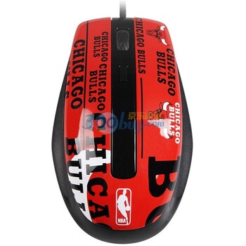 NBA MB619有线鼠标（火箭）（红色）