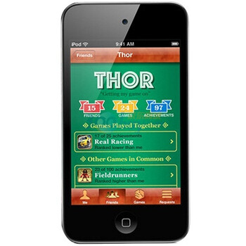 苹果（Apple）iPod touch 4代 32G MC544CH/A 多媒体播放器